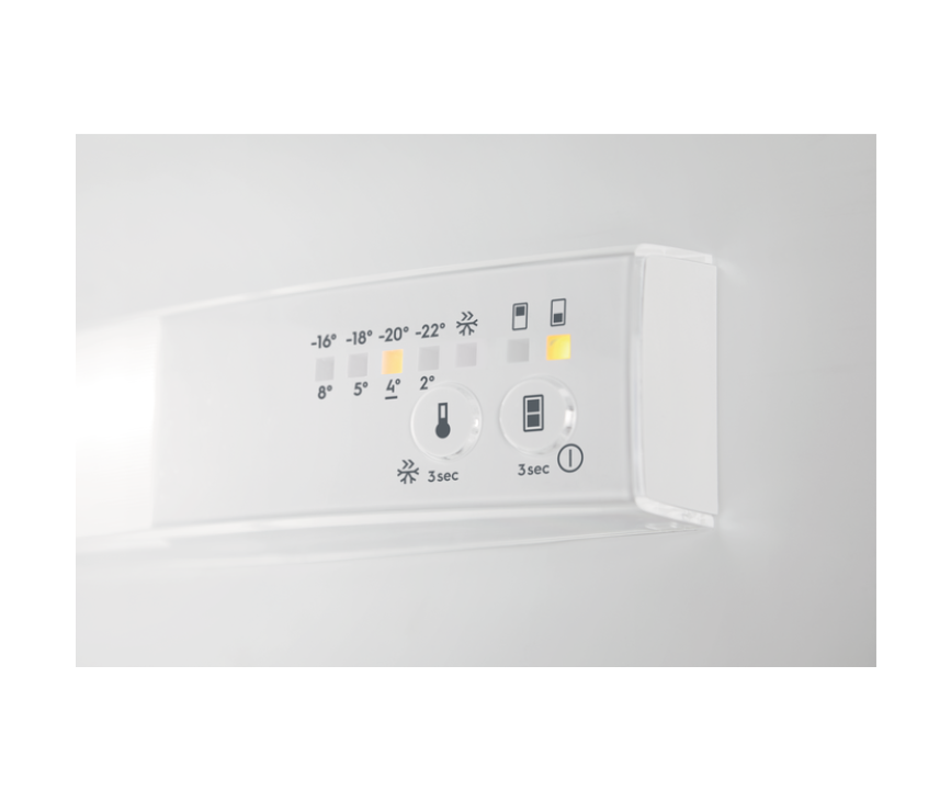 Zanussi ZEDN18FS1 inbouw koelkast - nis 178 cm.