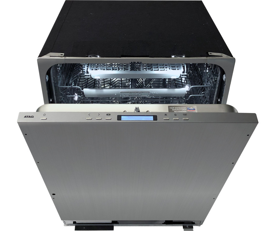 Atag DW8114XB verhoogde inbouw vaatwasser - hoog model - met besteklade
