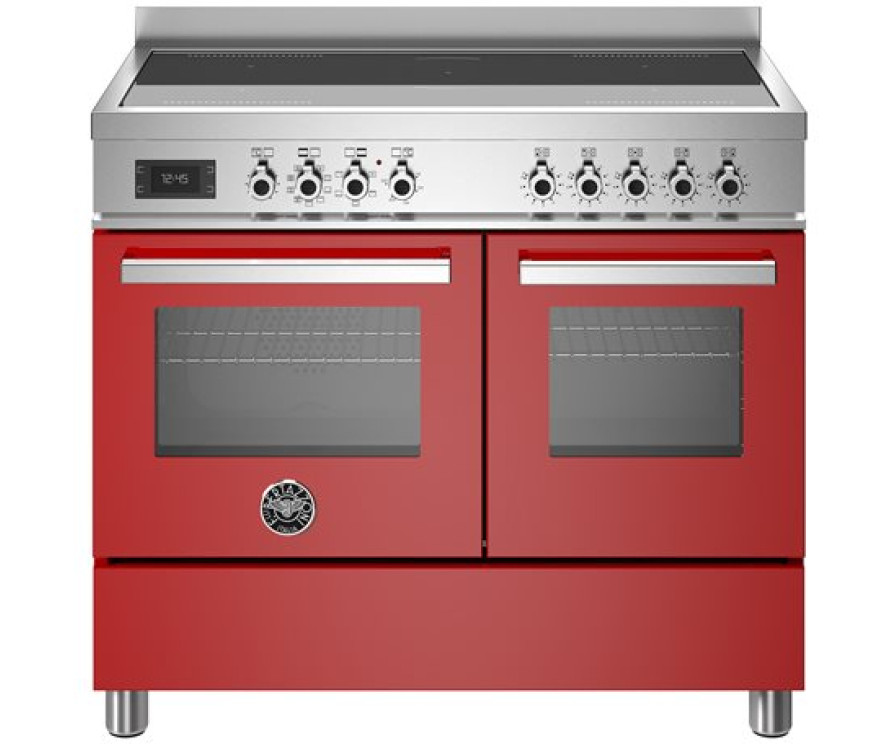 Bertazzoni PRO105I2EROT fornuis inductie - rood