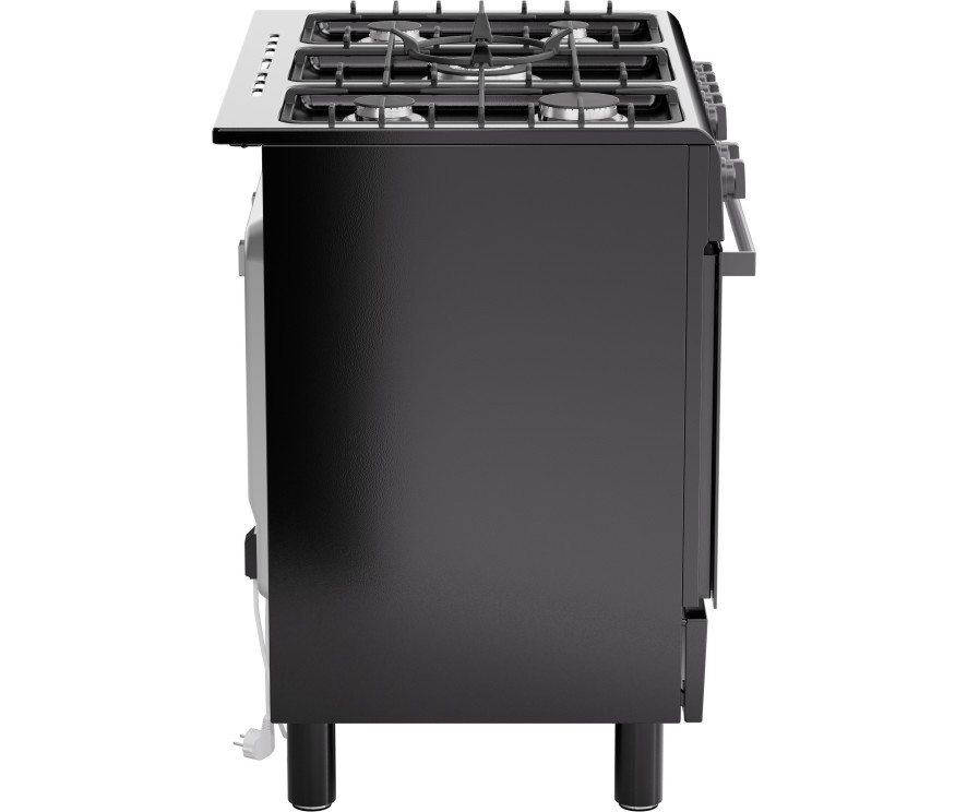 Etna FG190ZWA gas fornuis zwart - 90 cm. breed