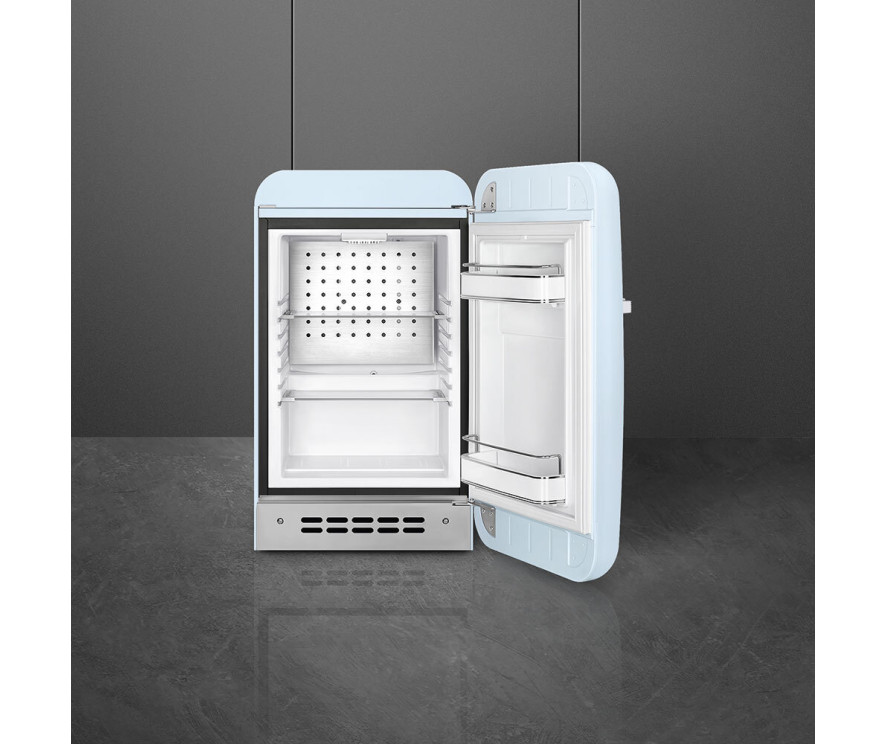 Smeg FAB5RPB6 retro jaren 50 koelkast - pastelblauw