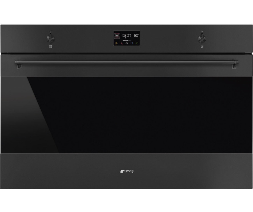 Smeg SFP9302TN inbouw oven - 90 cm. breed - mat zwart