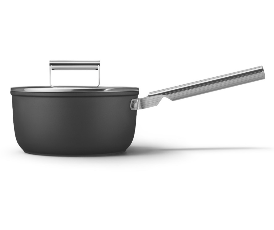 Smeg SPF2012BLM kookpan / sauspan - mat zwart