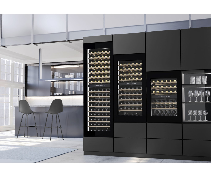 CASO WineDeluxe WD 96 inbouw wijnkoelkast - nis 178 cm.