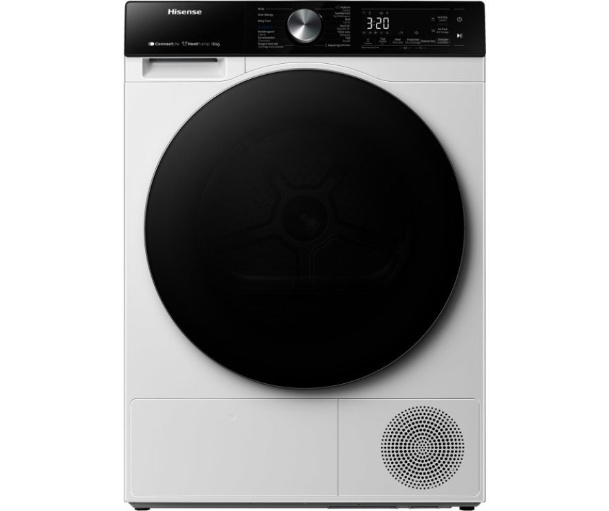 Hisense DH5S102BW warmtepomp droger