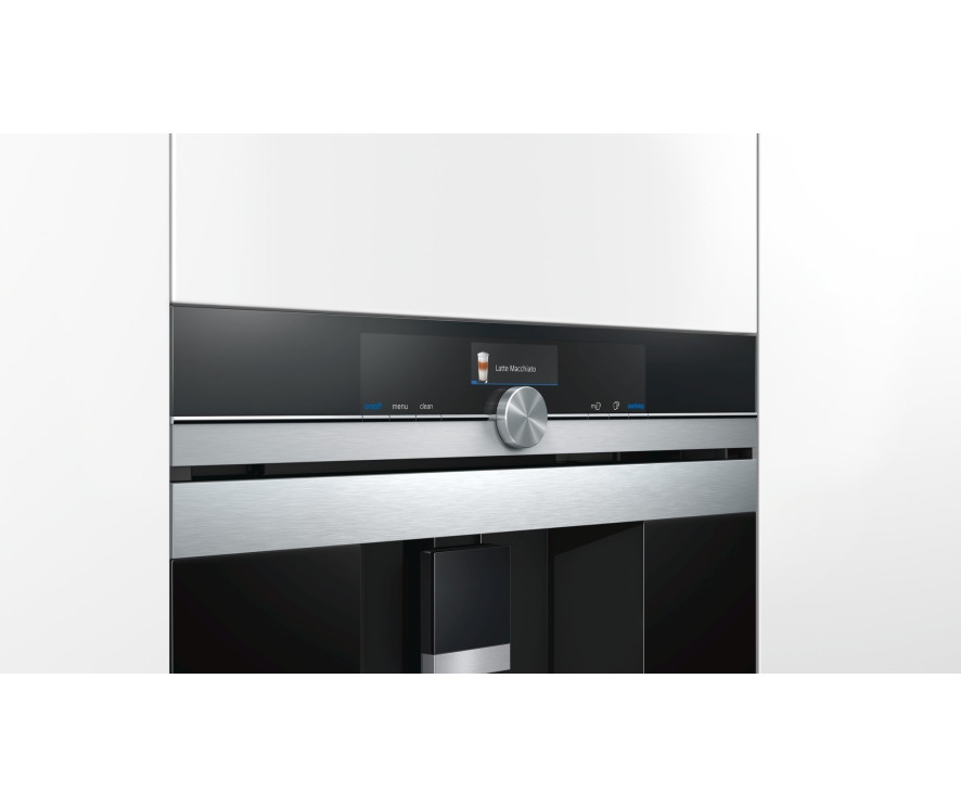 Siemens CT636LES6 rvs inbouw koffiemachine