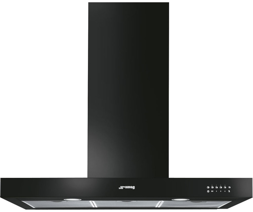 Smeg KS9500BLE zwart afzuigkap