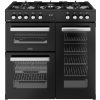 BELLING fornuis gas COOKCENTRE 90DF BLK