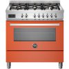 BERTAZZONI fornuis gas PRO96L1EART