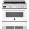 BERTAZZONI fornuis inductie met afzuiging wit PROCH94I1EBIT
