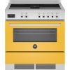 BERTAZZONI fornuis inductie met afzuiging geel PROCH94I1EGIT