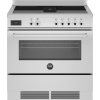 BERTAZZONI fornuis inductie met afzuiging rvs PROCH94I1EXT