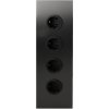 CARESSI energiezuil gun metal 4ST36