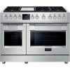 FULGOR MILANO fornuis gas rvs FSRC 4807 2P MK 2F X