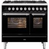 ILVE fornuis gas PD096WE3/BK
