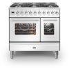 ILVE fornuis gas wit PD096WE3/WH
