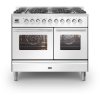 ILVE fornuis gas wit PD106WE3/WH