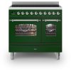 ILVE fornuis inductie groen PDI096NE3/EG