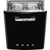 SMEG vaatwasser onderbouw zwart STFABBL3