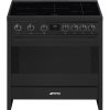 SMEG fornuis inductie antraciet B95IMAN9