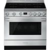 SMEG fornuis inductie rvs CPF9IPX