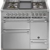 STEEL fornuis gas Ascot AQ10SFF-D-4B
