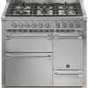 STEEL fornuis gas Ascot AQ10SFF-D-6W