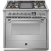 STEEL fornuis gas Ascot AQ9S-4T