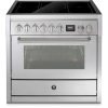 STEEL fornuis inductie Genesi GQ9S-5FI