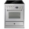 STEEL fornuis inductie Genesi GQ7S-4I