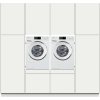 WASMACHINEKAST kast FULL HOUSE wit