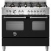 BERTAZZONI fornuis gas MAS106L2ENET