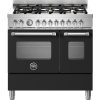 BERTAZZONI fornuis gas MAS96L2ENET