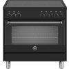 BERTAZZONI fornuis inductie zwart MPL95I1ENNP