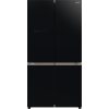 HITACHI side-by-side koelkast zwart glas R-WB640VRU0 (GBK)