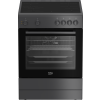 BEKO fornuis keramisch antraciet FBM6701A