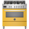 BERTAZZONI fornuis gas PRO96L1EGIT