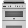 BERTAZZONI fornuis inductie met afzuiging rvs PROCH94I1EXT