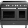 BORETTI fornuis inductie antraciet CFBI902AN2