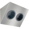 CARESSI contactdoos rvs 2ST14