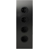 CARESSI energiezuil gun metal 4ST36