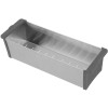 CARESSI restenbakje rvs/grijs CACS1D46GR