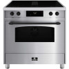 ELEMENTI DI CUCINA fornuis met afzuiging IC9034-IX-B
