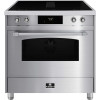 ELEMENTI DI CUCINA fornuis met afzuiging IC9034-IX-S