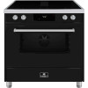 ELEMENTI DI CUCINA fornuis met afzuiging IM9034-ZW-IX-S