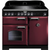 FALCON fornuis Classic Deluxe 100 inductie cranberry