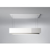FALMEC afzuigkap eiland wit glas LEVAN120W