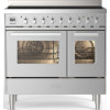ILVE fornuis inductie rvs LDBI09WSCM3/SS