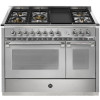 STEEL fornuis gas AP12FF-4TM