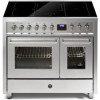 STEEL fornuis inductie EP10FF-5FIW